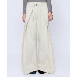 Utility Wrap Trousers - Ivory